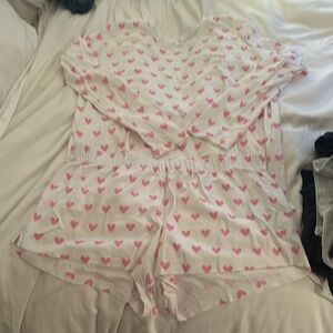 Pink Heart Pajamas